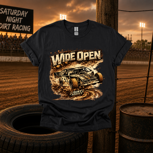 Wide Open Racing T‑Shirt