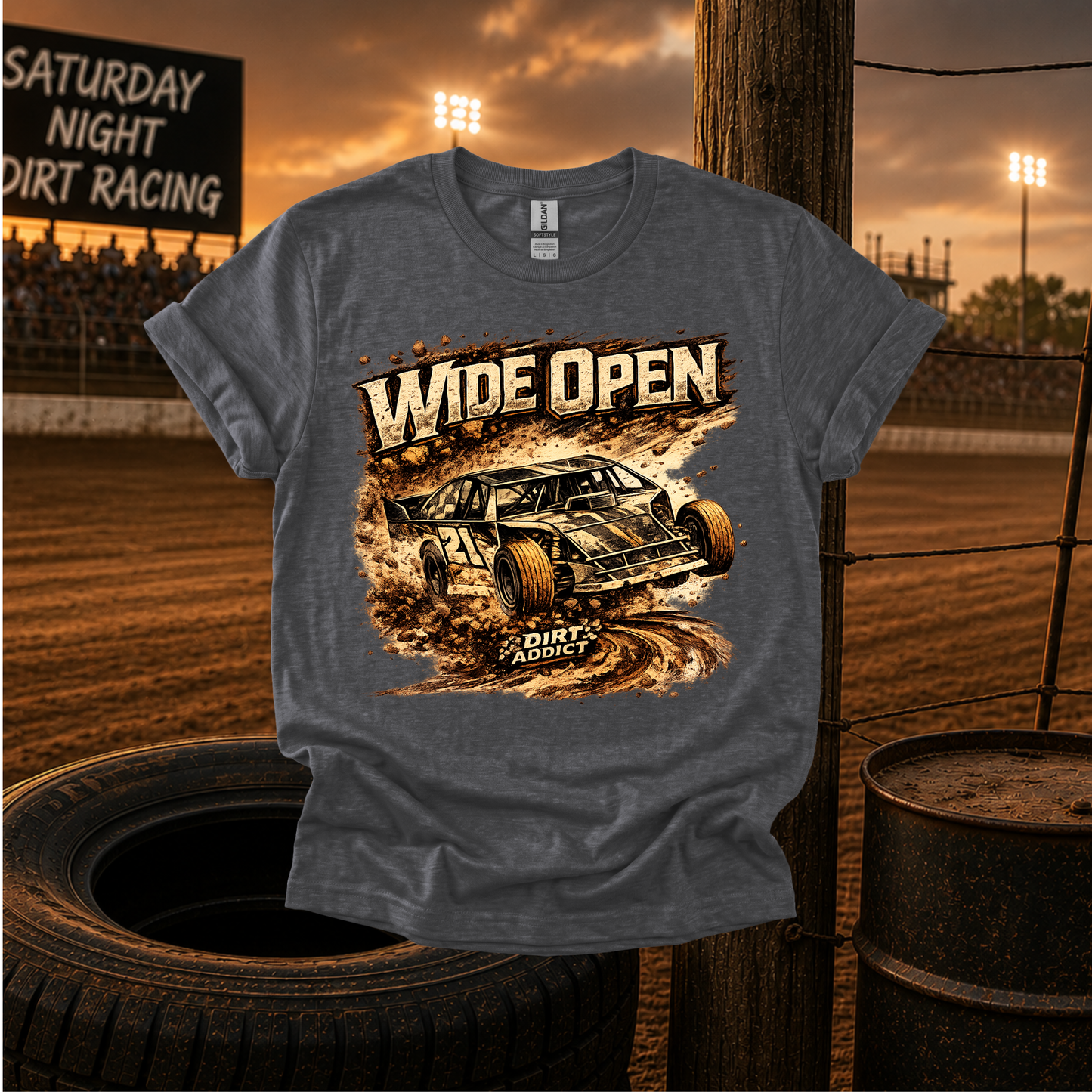 Wide Open Racing T‑Shirt